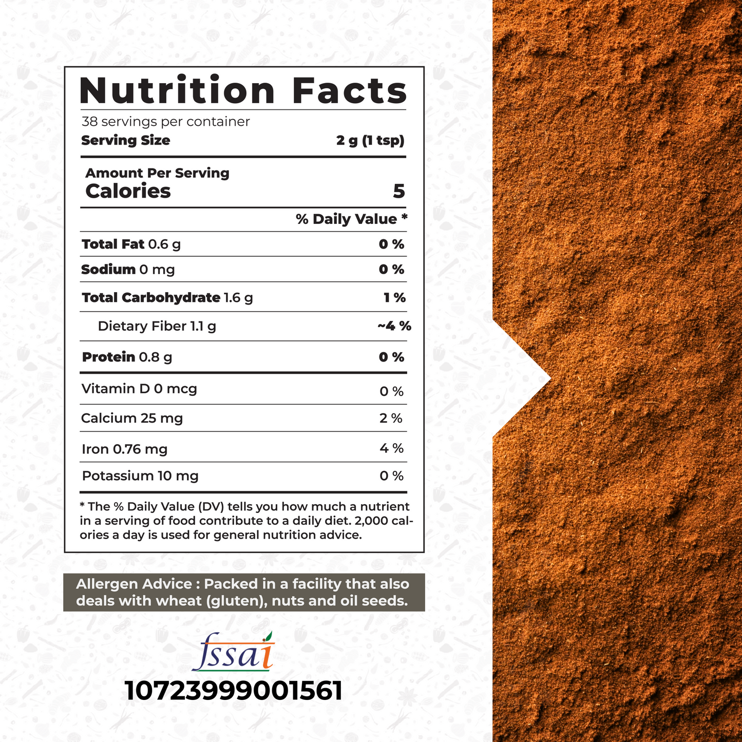 Superior Grade Cinnamon Powder 75g (Pack of 1) and 150g (Pack of 2)