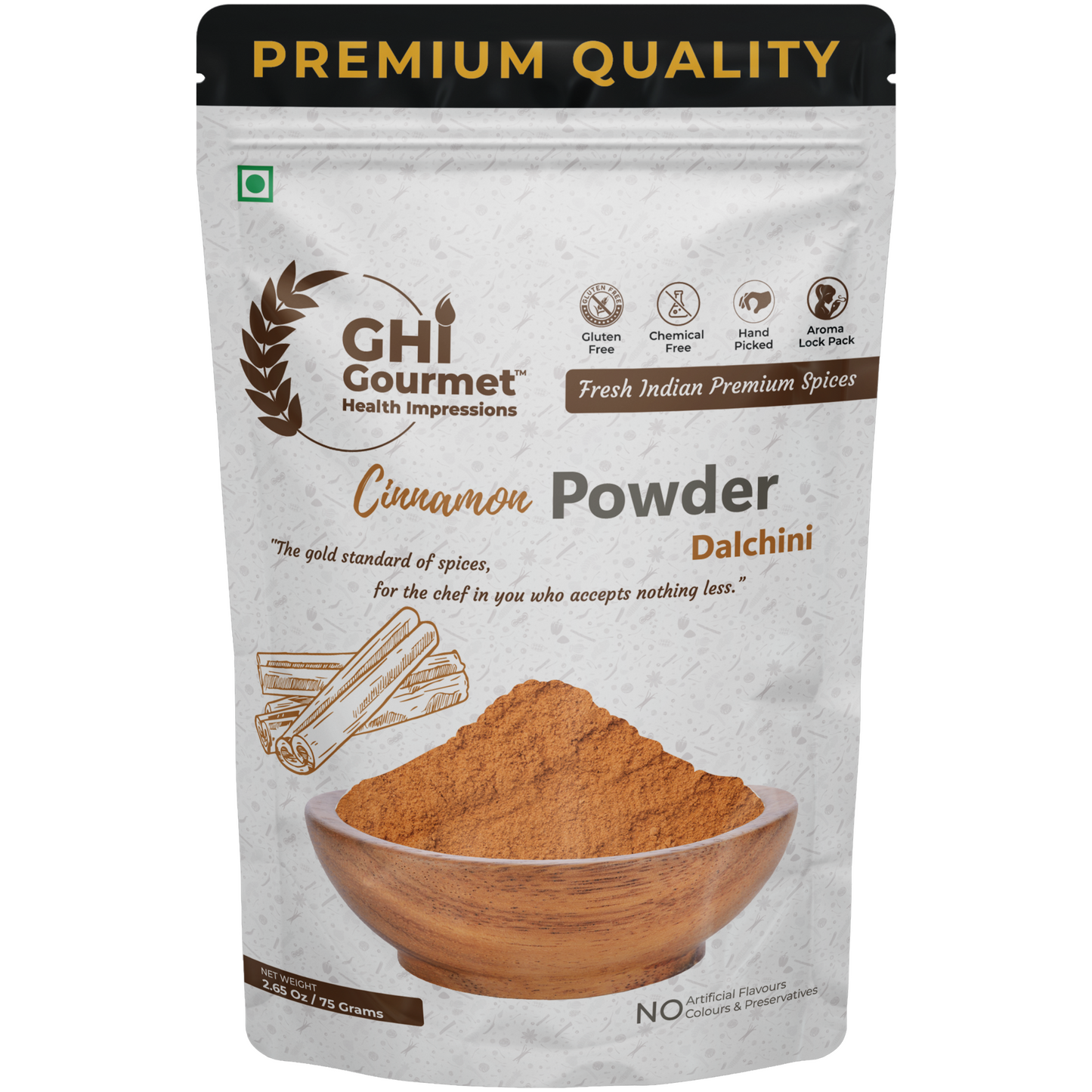 Superior Grade Cinnamon Powder 75g (Pack of 1) and 150g (Pack of 2)