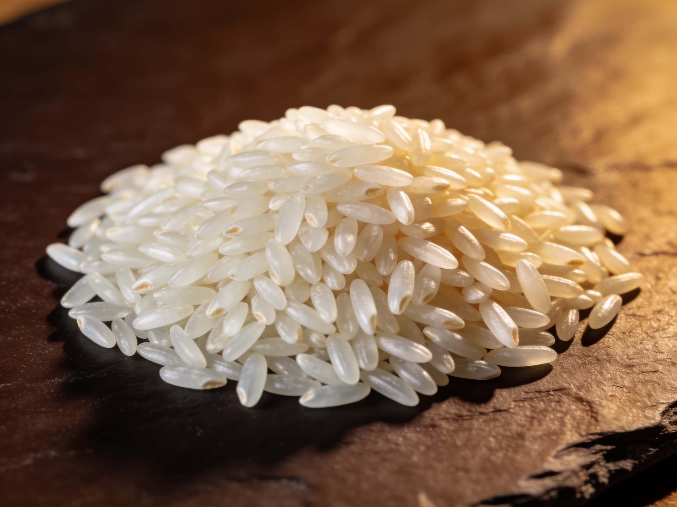 Non-Basmati rice grains