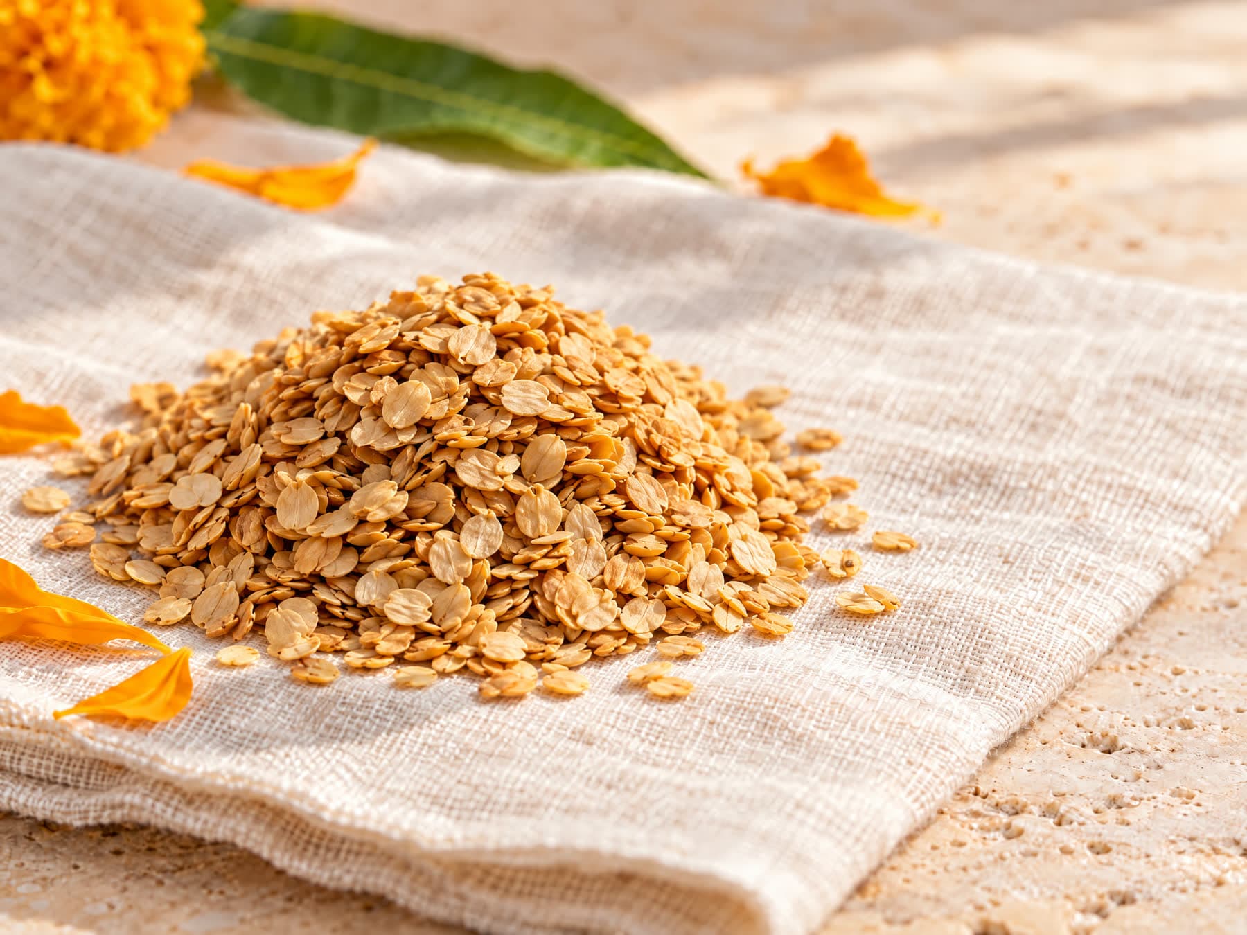 Dhana Dal, our jar with the seeds
