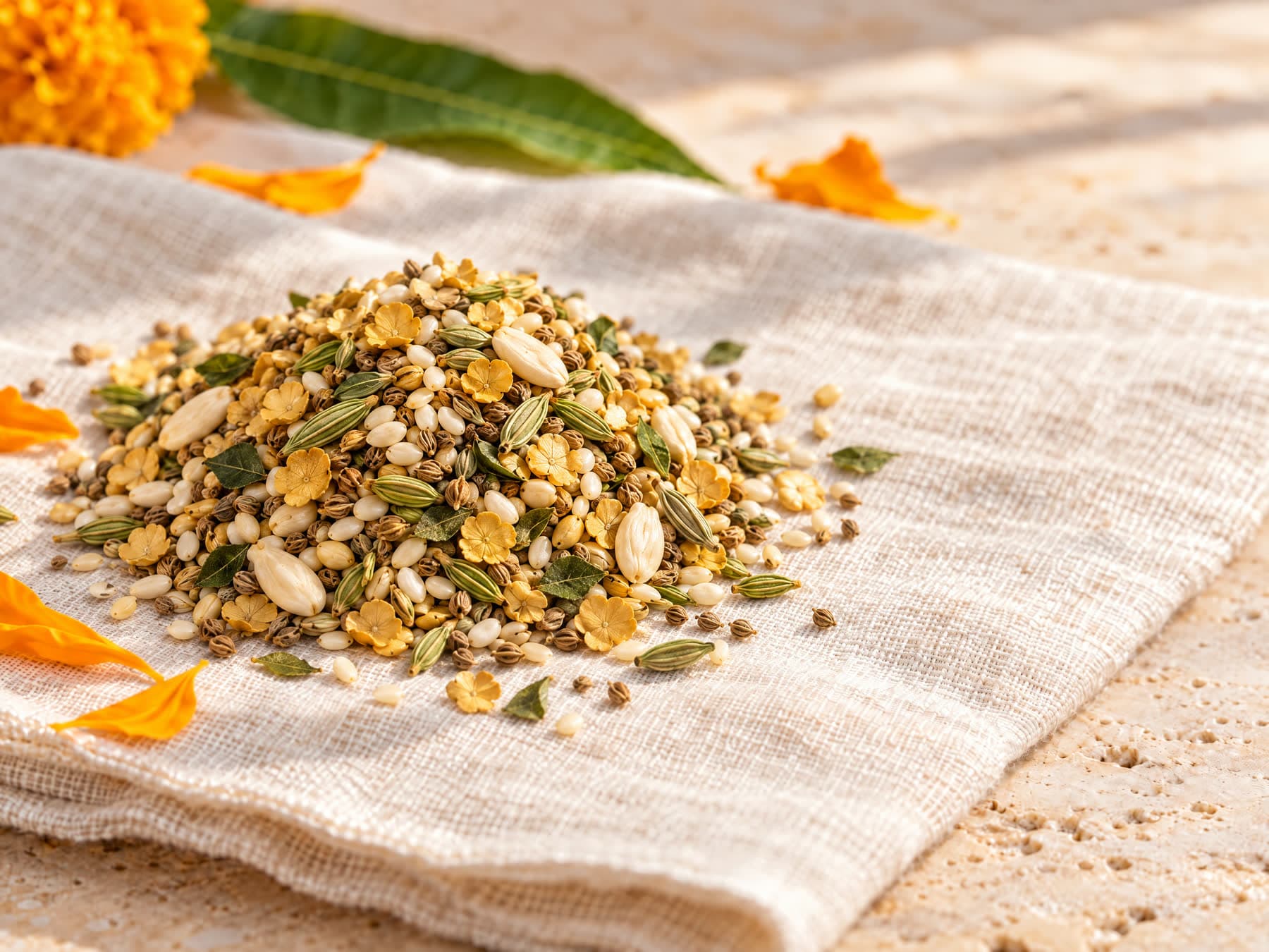 Traditional Mix, our jar with the seeds