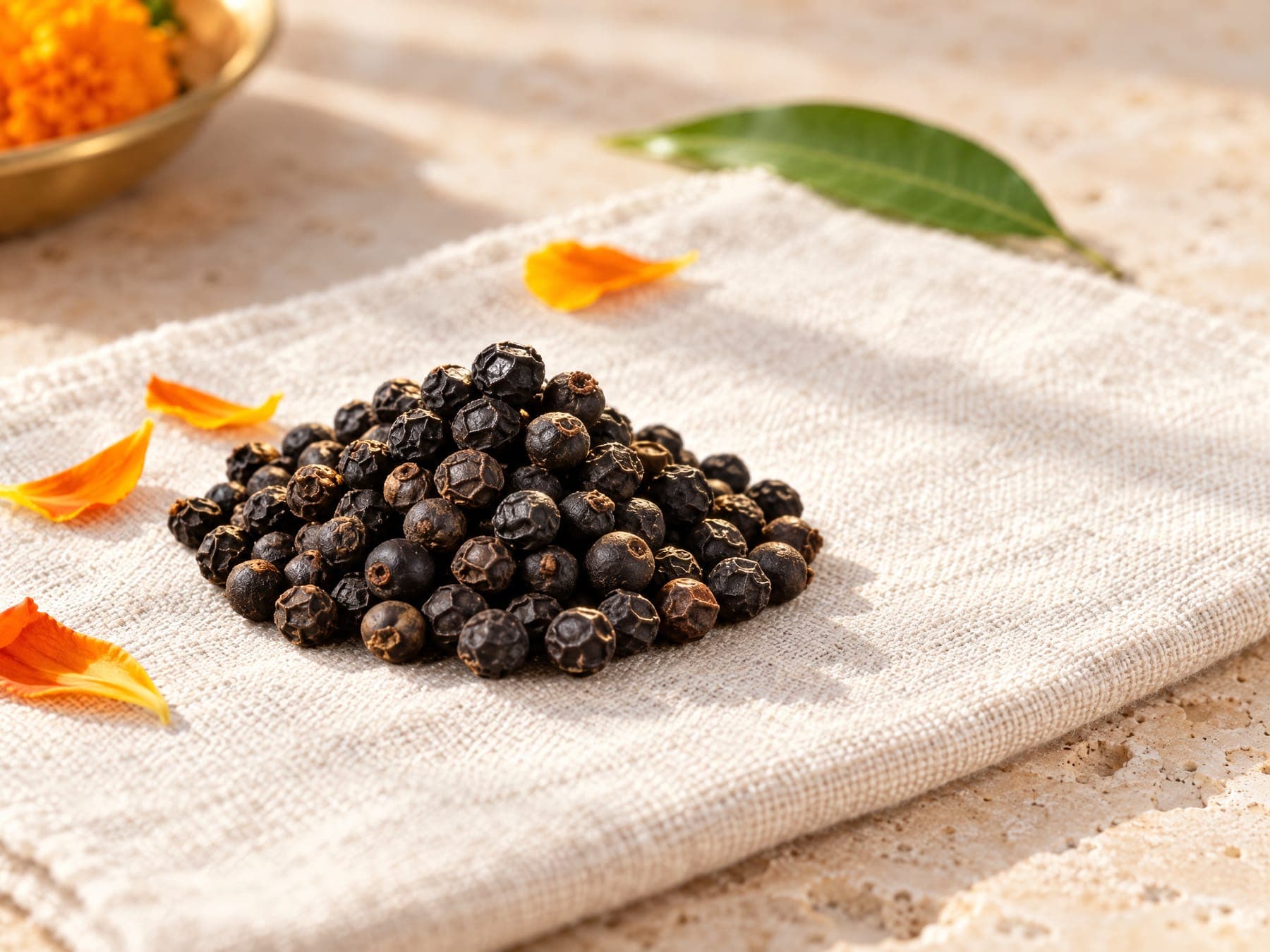 Whole Black Pepper, our pack with the spice