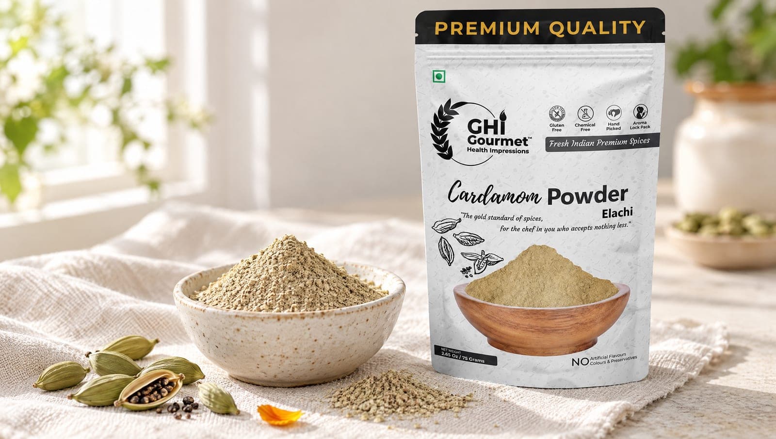 What Colour Should Cardamom Powder Be? Why Bright Green Is a Worry