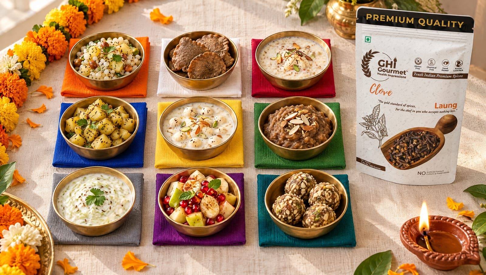 Navratri 2026 Colours: A Nine-Day Vrat Menu and Its Spices